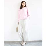 配色デザインニット/洗える | MK MICHEL KLEIN | 詳細画像21 