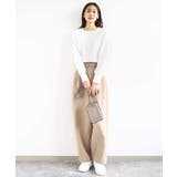 配色デザインニット/洗える | MK MICHEL KLEIN | 詳細画像3 