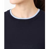 配色デザインニット/洗える | MK MICHEL KLEIN | 詳細画像33 