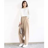 配色デザインニット/洗える | MK MICHEL KLEIN | 詳細画像5 