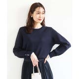 配色デザインニット/洗える | MK MICHEL KLEIN | 詳細画像8 