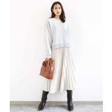 スウェットライククルーネックニット/洗える | MK MICHEL KLEIN | 詳細画像12 