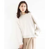 スウェットライククルーネックニット/洗える | MK MICHEL KLEIN | 詳細画像2 