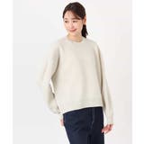 スウェットライククルーネックニット/洗える | MK MICHEL KLEIN | 詳細画像21 