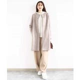 スウェットライクニットフーディー/洗える | MK MICHEL KLEIN | 詳細画像10 