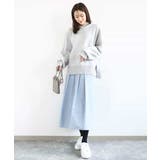 スウェットライクニットフーディー/洗える | MK MICHEL KLEIN | 詳細画像16 