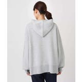 スウェットライクニットフーディー/洗える | MK MICHEL KLEIN | 詳細画像19 