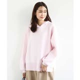 スウェットライクニットフーディー/洗える | MK MICHEL KLEIN | 詳細画像2 