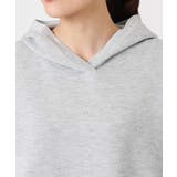 スウェットライクニットフーディー/洗える | MK MICHEL KLEIN | 詳細画像20 