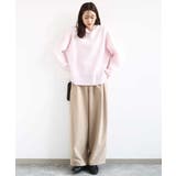 スウェットライクニットフーディー/洗える | MK MICHEL KLEIN | 詳細画像4 