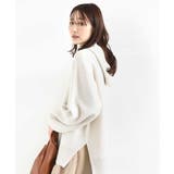 スウェットライクニットフーディー/洗える | MK MICHEL KLEIN | 詳細画像6 