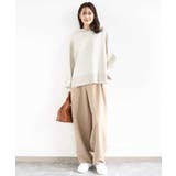 スウェットライクニットフーディー/洗える | MK MICHEL KLEIN | 詳細画像7 