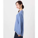 配色ラインVネックニット/洗える | MK MICHEL KLEIN | 詳細画像15