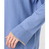 配色ラインVネックニット/洗える | MK MICHEL KLEIN | 詳細画像18