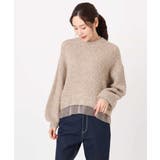 ミニフリルデザインキラキラニット/洗える | MK MICHEL KLEIN | 詳細画像10 