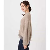 ミニフリルデザインキラキラニット/洗える | MK MICHEL KLEIN | 詳細画像11 