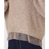 ミニフリルデザインキラキラニット/洗える | MK MICHEL KLEIN | 詳細画像15 