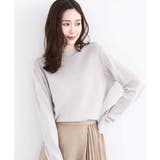 キラキラ ラメニットプルオーバー/洗える | MK MICHEL KLEIN | 詳細画像10