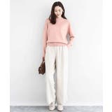 キラキラ ラメニットプルオーバー/洗える | MK MICHEL KLEIN | 詳細画像15