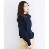 キラキラ ラメニットプルオーバー/洗える | MK MICHEL KLEIN | 詳細画像2