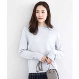 キラキラ ラメニットプルオーバー/洗える | MK MICHEL KLEIN | 詳細画像6