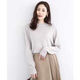 モカベージュ | キラキラ ラメニットプルオーバー/洗える | MK MICHEL KLEIN