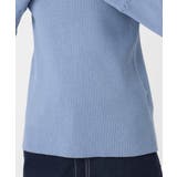 千鳥格子柄シフォンレイヤード風ハイゲージニット/洗える | MK MICHEL KLEIN | 詳細画像19 