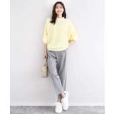 シャドーボーダー調ドルマンニット/洗える | MK MICHEL KLEIN | 詳細画像11