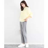 シャドーボーダー調ドルマンニット/洗える | MK MICHEL KLEIN | 詳細画像12