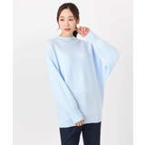 シャドーボーダー調ドルマンニット/洗える | MK MICHEL KLEIN | 詳細画像18