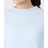 シャドーボーダー調ドルマンニット/洗える | MK MICHEL KLEIN | 詳細画像21