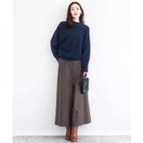 シャドーボーダー調ドルマンニット/洗える | MK MICHEL KLEIN | 詳細画像9