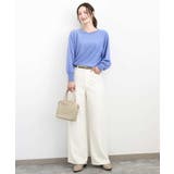 前後2wayラメドルマンニット/洗える | MK MICHEL KLEIN | 詳細画像18 