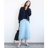 衿付きラガーニット/洗える | MK MICHEL KLEIN | 詳細画像5 