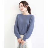 鹿の子編みニット/洗える | MK MICHEL KLEIN | 詳細画像1 