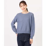 鹿の子編みニット/洗える | MK MICHEL KLEIN | 詳細画像16 