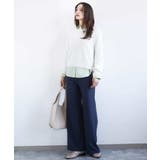 鹿の子編みニット/洗える | MK MICHEL KLEIN | 詳細画像3 