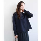 フロントファスナーデザインニット/洗える | MK MICHEL KLEIN | 詳細画像2 