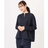 フロントファスナーデザインニット/洗える | MK MICHEL KLEIN | 詳細画像24 