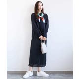 フロントファスナーデザインニット/洗える | MK MICHEL KLEIN | 詳細画像4 