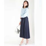 ラメ入りノットヤーンVネックニット/洗える | MK MICHEL KLEIN | 詳細画像17 