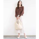 テープヤーンドルマンニット/洗える | MK MICHEL KLEIN | 詳細画像10