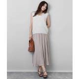 ラメシャギーニットジレ/前後2way/洗える | MK MICHEL KLEIN | 詳細画像10 