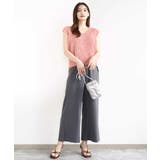 ラメシャギーニットジレ/前後2way/洗える | MK MICHEL KLEIN | 詳細画像16 