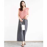 ラメシャギーニットジレ/前後2way/洗える | MK MICHEL KLEIN | 詳細画像18 