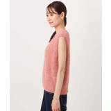 ラメシャギーニットジレ/前後2way/洗える | MK MICHEL KLEIN | 詳細画像24 