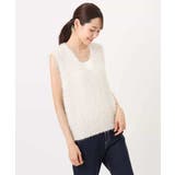 ラメシャギーニットジレ/前後2way/洗える | MK MICHEL KLEIN | 詳細画像30 