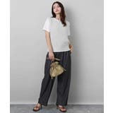 ラメシャギーニットジレ/前後2way/洗える | MK MICHEL KLEIN | 詳細画像7 