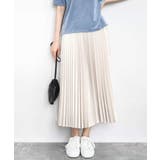 レザー調ランダムプリーツスカート/洗える | MK MICHEL KLEIN | 詳細画像17