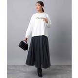 ボリュームチュールスカート/洗える | MK MICHEL KLEIN | 詳細画像24 